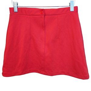 Athletix Apparel Women's Red Tennis Mini Skirt Medium